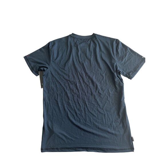 SPYDER Men's Black Patterned Swim Rash Guard T Shirt Sz M NEW NWT - Picture 2 of 8